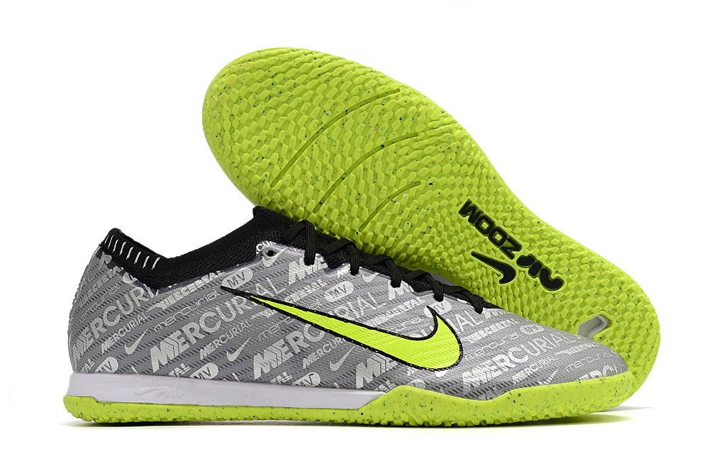 Nike Zoom Mercurial XXV Vapor 15 IC Indoor - Silver/Volt Nike Zoom Mercurial XXV Vapor 15 IC Indoor - Silver/Volt
