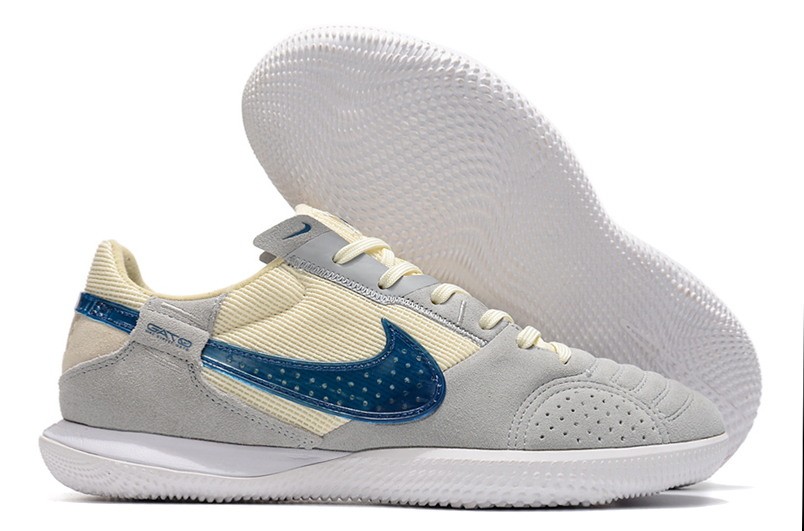 Nike Streetgato IC - Coconut Milk/Blue/White Nike Streetgato IC - Coconut Milk/Blue/White